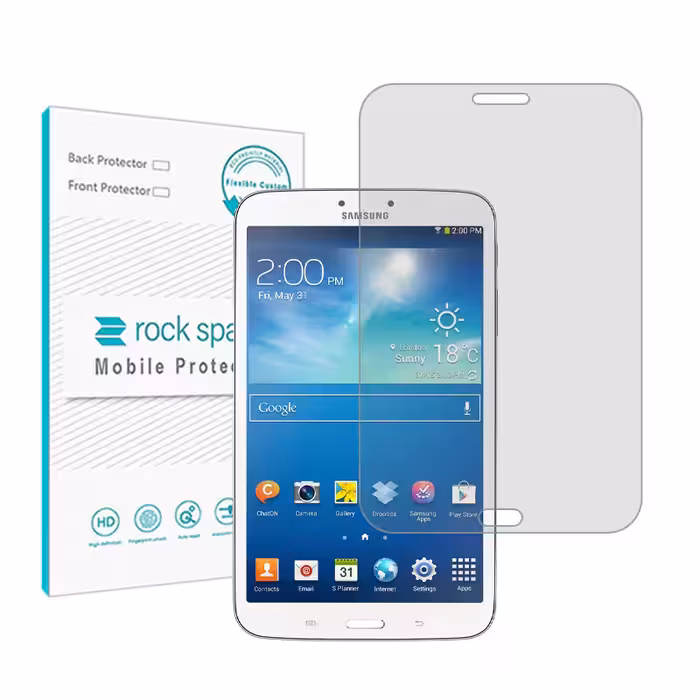 محافظ صفحه نمایش شفاف راک اسپیس مدل Hygel مناسب برای تبلت سامسونگ Galaxy Tab 3 8.0