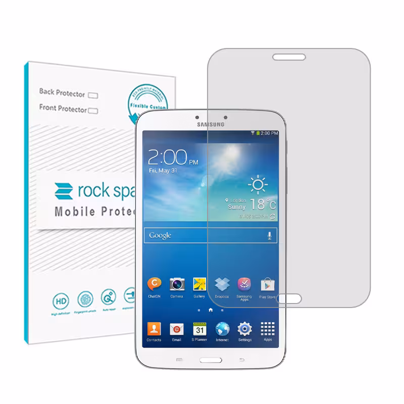 محافظ صفحه نمایش شفاف راک اسپیس مدل Hygel مناسب برای تبلت سامسونگ Galaxy Tab 3 80