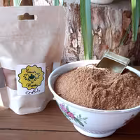 پودر دارچین. 