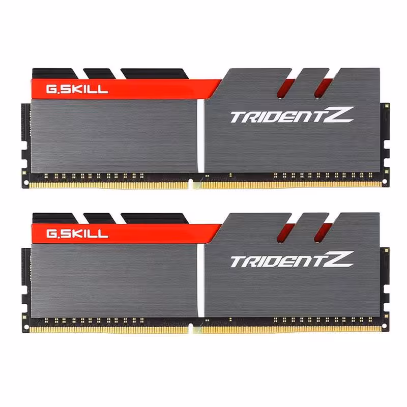 رم دسکتاپ DDR4 دو کاناله 3200 مگاهرتز جی اسکیل مدل TRIDENT Z ظرفیت 16 گیگابایت