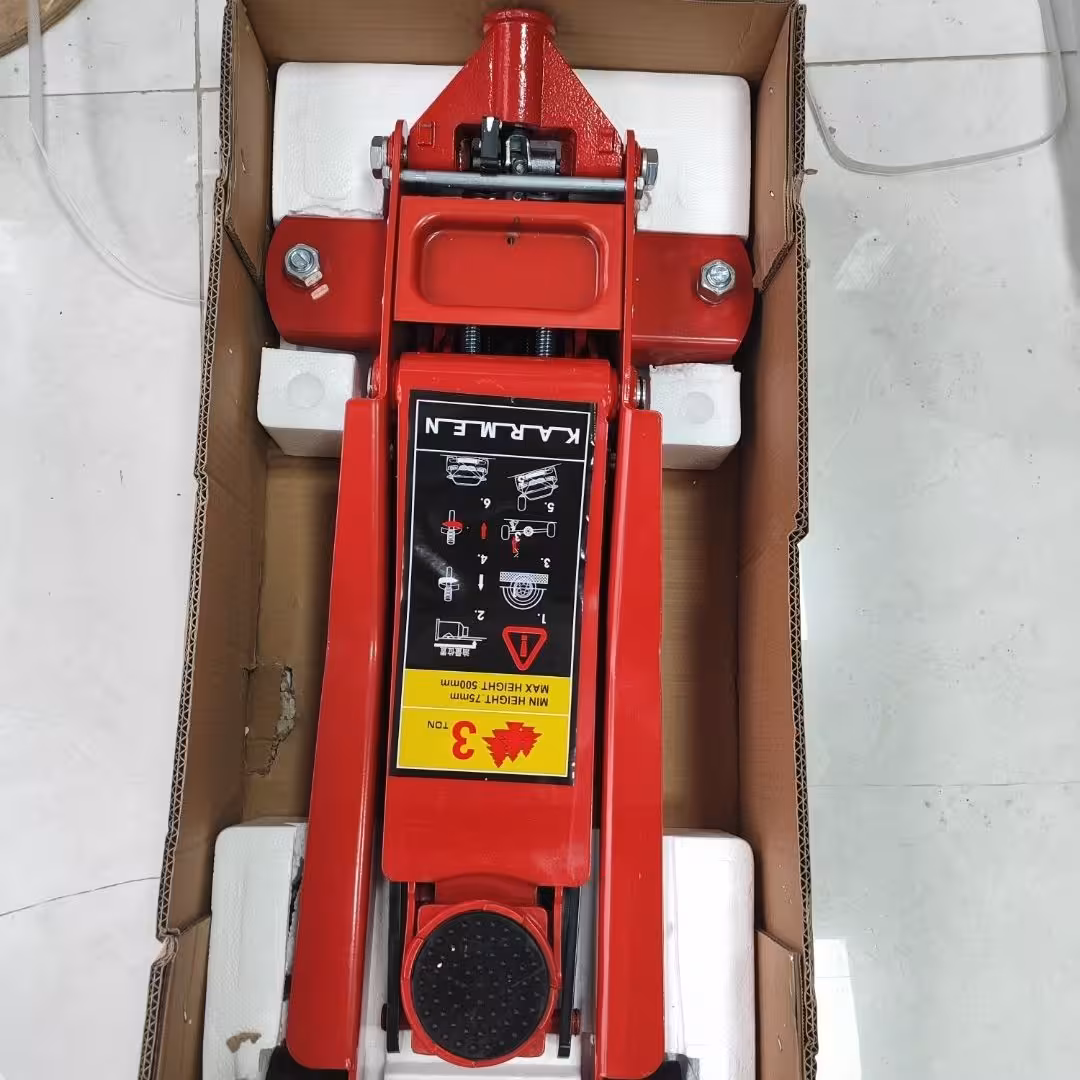 جک سوسماری 3 تن کورسی ورق سنگین دو پمپ استیل (35کیلویی)  