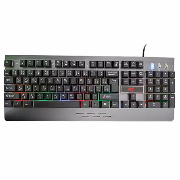 کیبورد مخصوص بازی هویت مدل HV-KB460L | کالا مکس