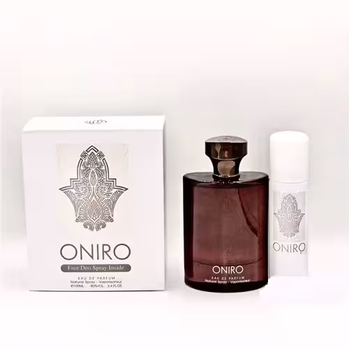 عطر ادکلن مردانه انیرو(اونیرو) فرگرانس ورد ONIRO حجم 100میل  اسپری رایگان(شرکتی)