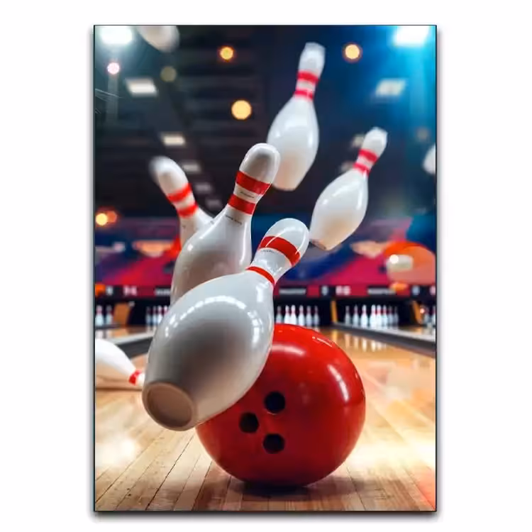 تابلو بازی بولینگ