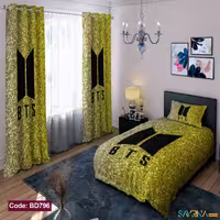 ست اتاق خواب طرح BTS کد BD796