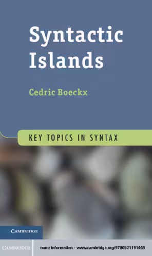 خرید و دانلود نسخه کامل کتاب Syntactic Islands