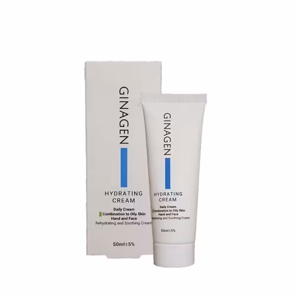 کرم آبرسان ژیناژن مدل Daily مناسب پوست چرب حجم 50 میلی لیتر | Ginagen Hydrating Cream For Oily Skins 50ml