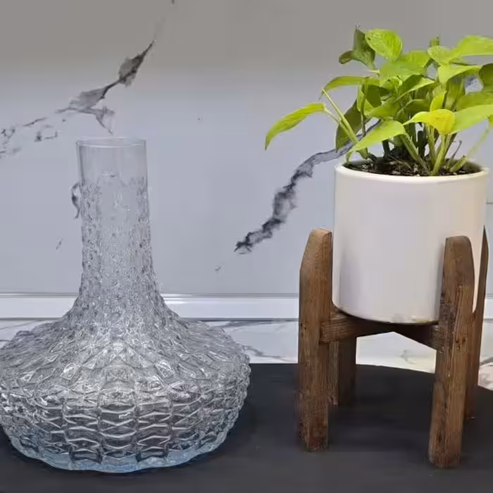 شیشه قلیان کرنو پلاس قطر دهانه 5.5