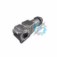 موتور دیسی گیربکس دار 140 وات، 600 دور، 24 ولت، شفت بغل(نود درجه)، برند تایلی چین