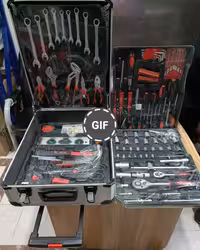 کیف ابزار 187 پارچه چمدانی ریناس