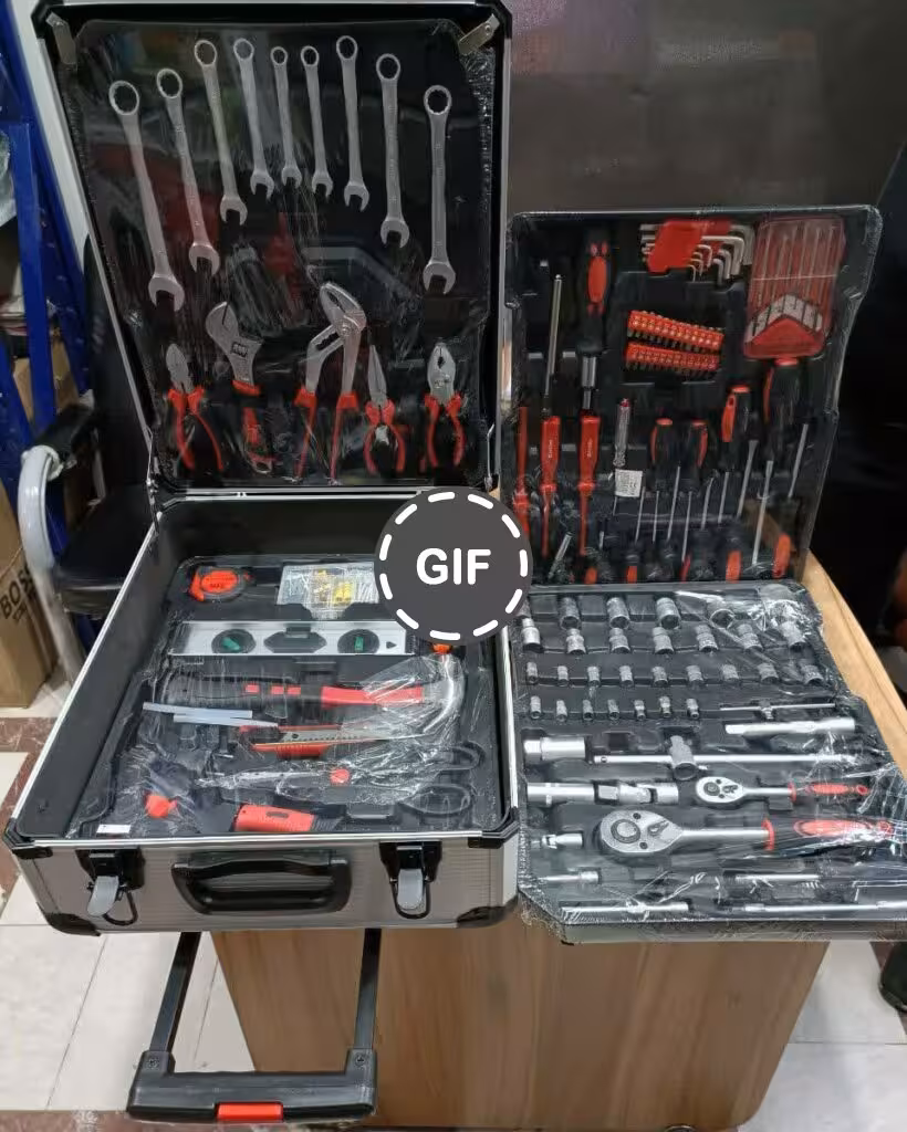 کیف ابزار 187 پارچه چمدانی ریناس