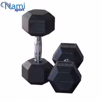 دمبل شش ضلعی 7.5 کیلویی  hexagonal dumbbell