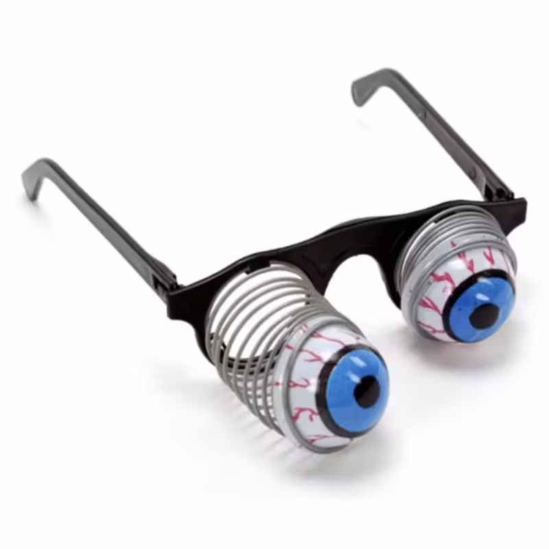 ابزار نمایشی عینک چشم فنری