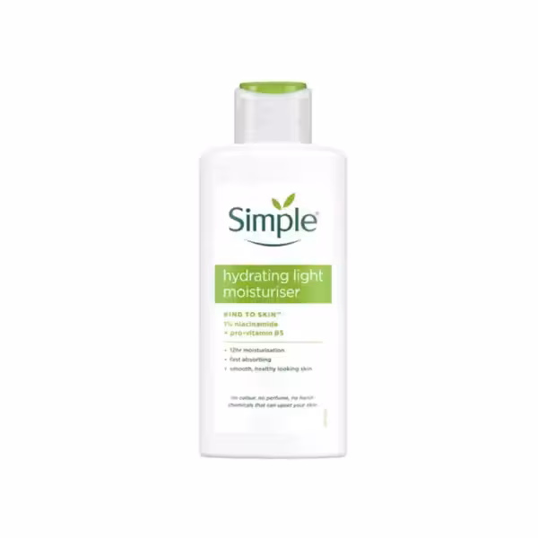 کرم آبرسان و مرطوب‌کننده سیمپــل،مدل لایت Simple