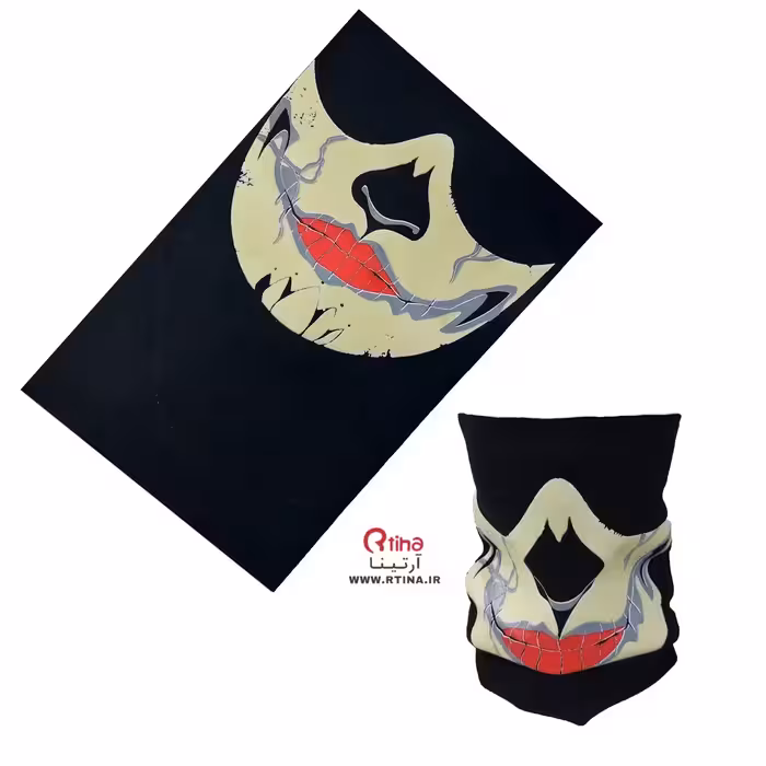 دستمال صورت پسرانه و دخترانه شب نما/ فلورسنت