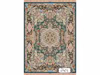 نخ و نقشه فرش دستباف طرح قالی نفیس - کد NZ2824