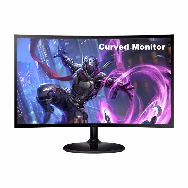 مانیتور خمیده سامسونگ سایز 24 اینچ مدل LS24C360