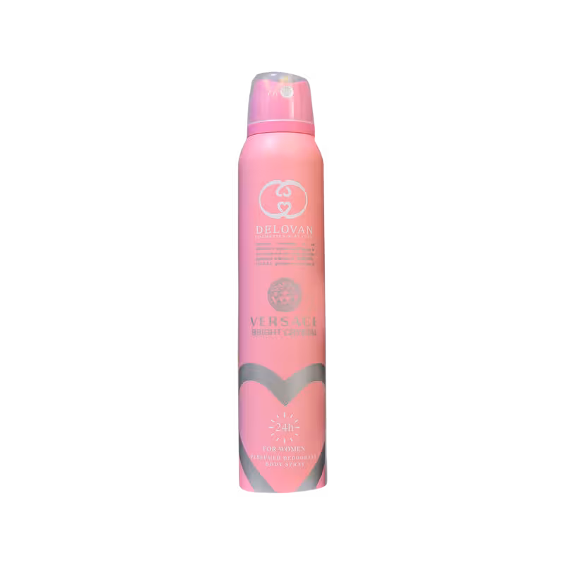 اسپری خوشبو کننده ورساچه کریستال versace crystal زنانه دلوان 200میل