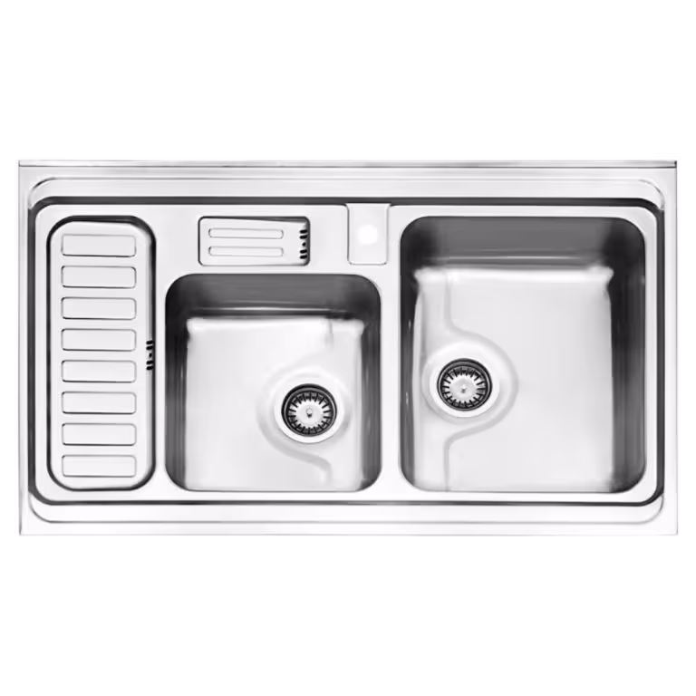 سینک روکار استیل البرز مدل 812/60