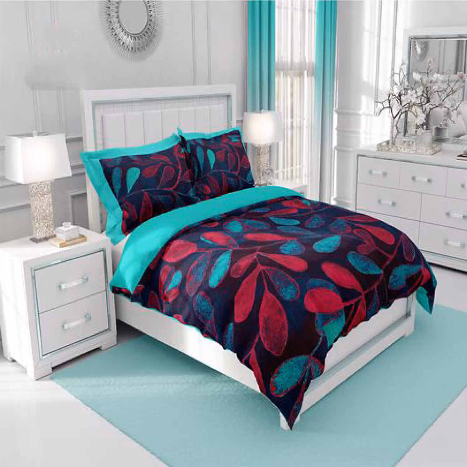 سرویس روتختی سه بعدی چیداری مدل 3058