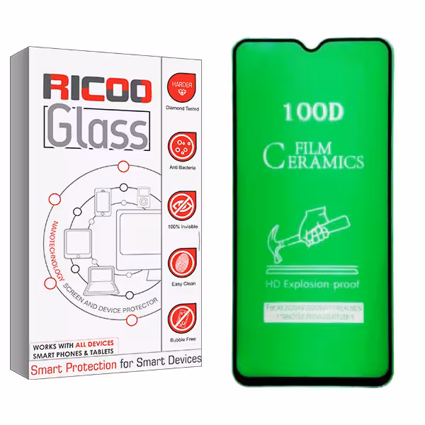 محافظ صفحه نمایش سرامیکی ریکوو مدل  HD مناسب برای گوشی موبایل سامسونگ Galaxy A30/ A50 / A50s | کالا برتری