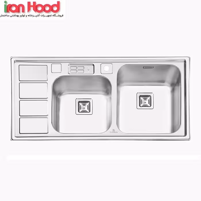 سینک پرنیان استیل Ps 1220 توکار