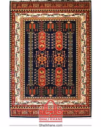 گلیم فرش ماشینی ساوین طرح بهرخ