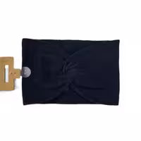 هد بند زنانه بافت مشکی I am کد heba1015