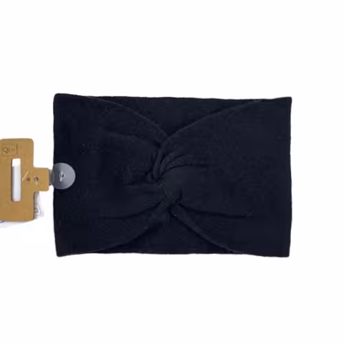 هد بند زنانه بافت مشکی I am کد heba1015