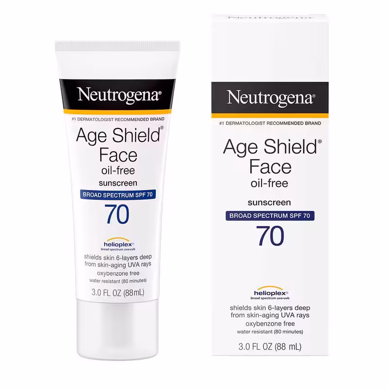 لوسیون ضد آفتاب نوتروژینا مدل Age Shield حجم 88 میلی لیتر