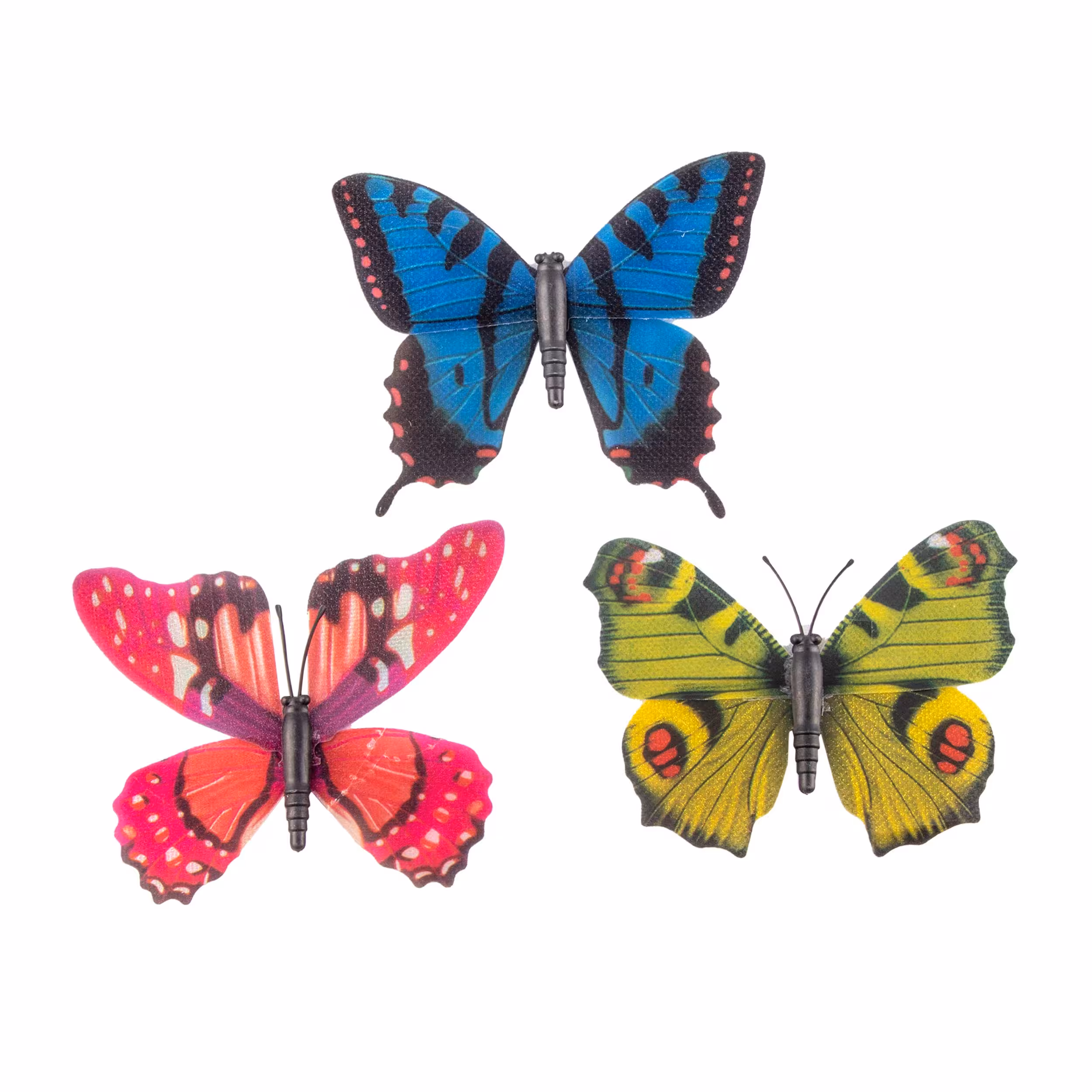 مگنت مدل پروانه رنگی اکلیلی 1 عددی