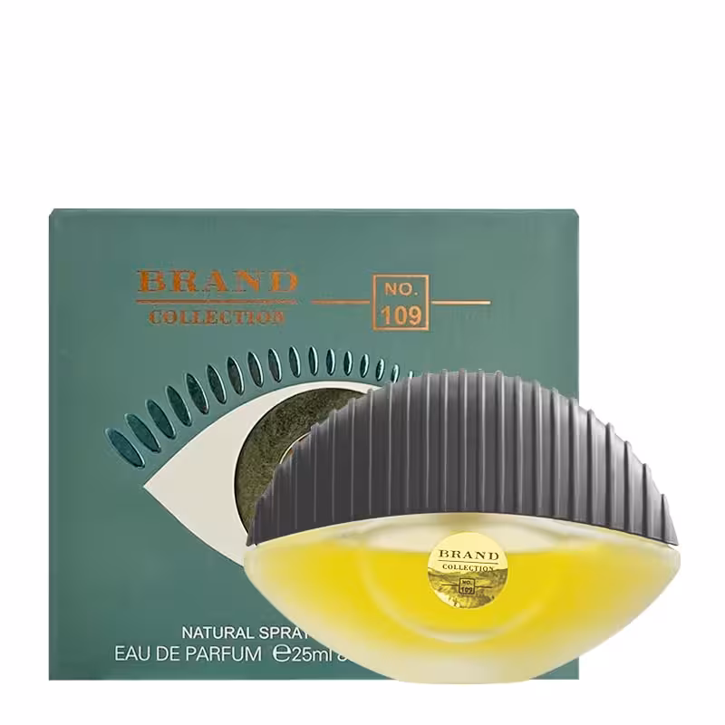 ادکلن برند کالکشن Brand Collection کد 109 مشابه رایحه Black Opium از ایو سن لورن حجم 25ml