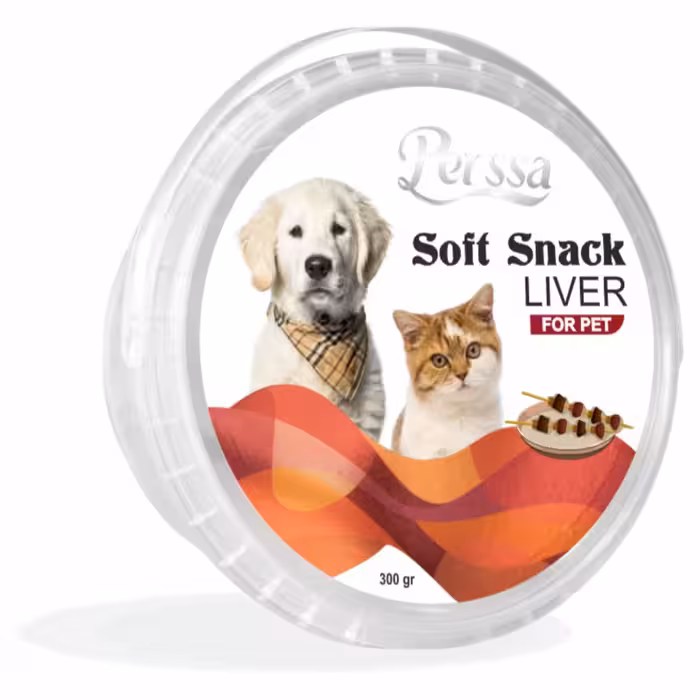 اسنک تشویقی مخصوص حیوانات خانگی طعم جگر پرسا