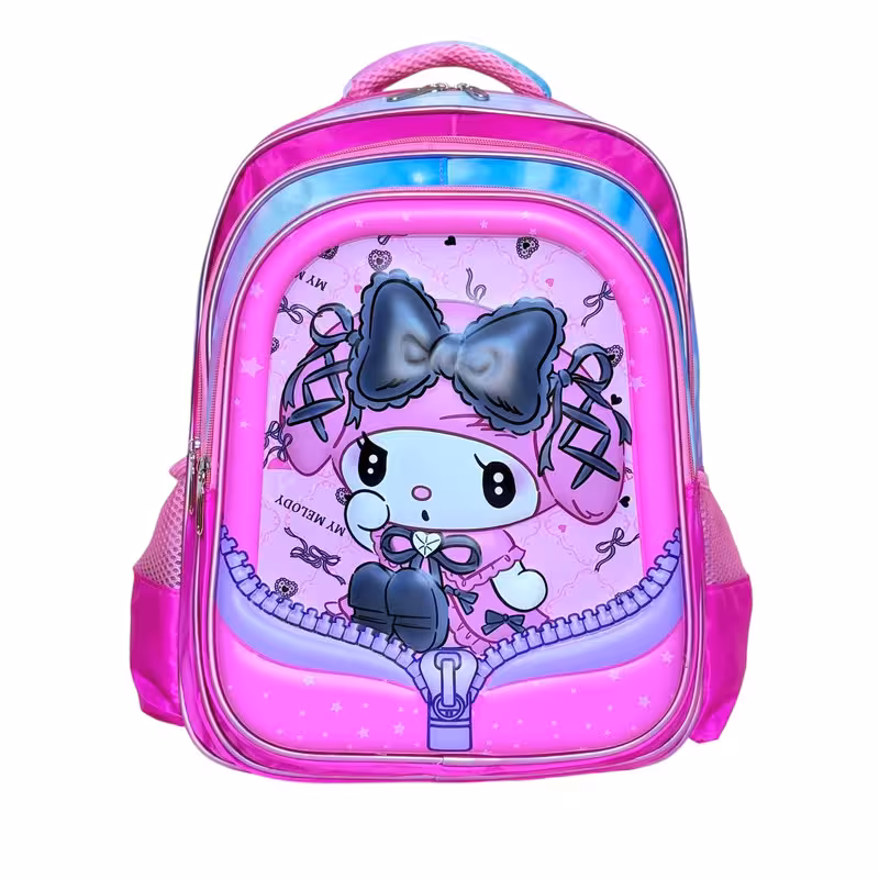 کوله پشتی مدرسه مدل ملودی و کرومی طرح پاپیونی | چاوه