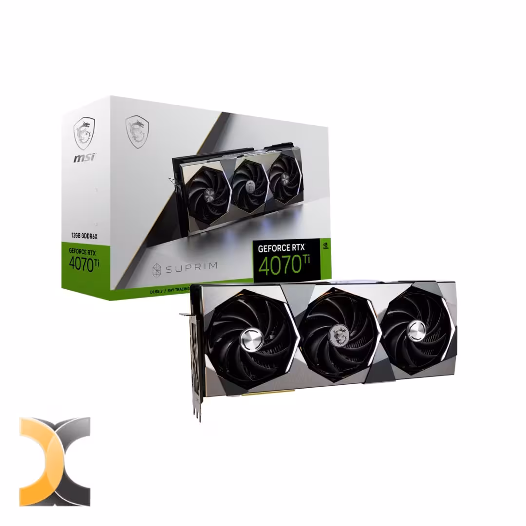 کارت گرافیک RTX 4070 TI SUPREME 3 FAN ام اس ای ا MSI RTX 4070 TI VENTUS 3X - کامپیوترچی
