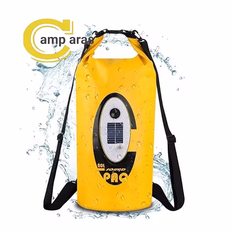 کوله درای بگ پنل خورشیدی Ztarx S20-CY3-R02 ضد آب - کمپ آراس