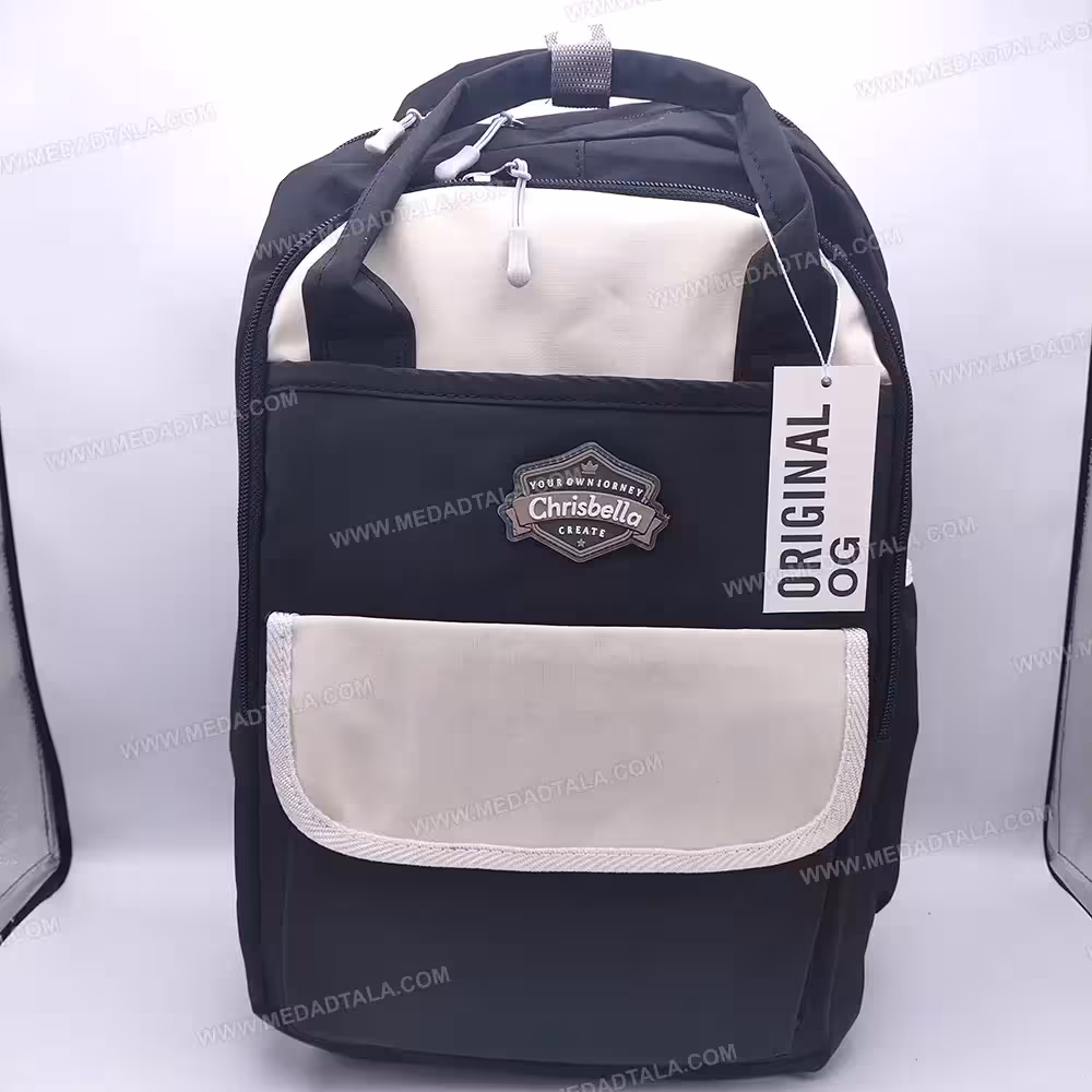 کوله پشتی دسته دار کریسبلا رنگ مشکی Chrisbella