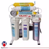 دستگاه تصفیه آب میلانو** تانک وارداتی 3.5 گالن*ممبران 100 گالن یا وارداتی* شیر اهرمی کد 8817
