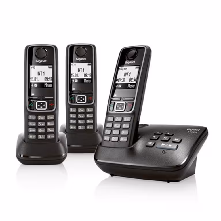 تلفن بی سیم گیگاست سه گوشی مدل A220