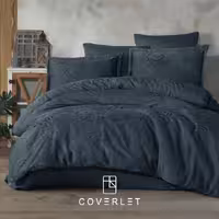 روتختی ذغالی ژاکارد دونفره مدل Marbella – لوکس