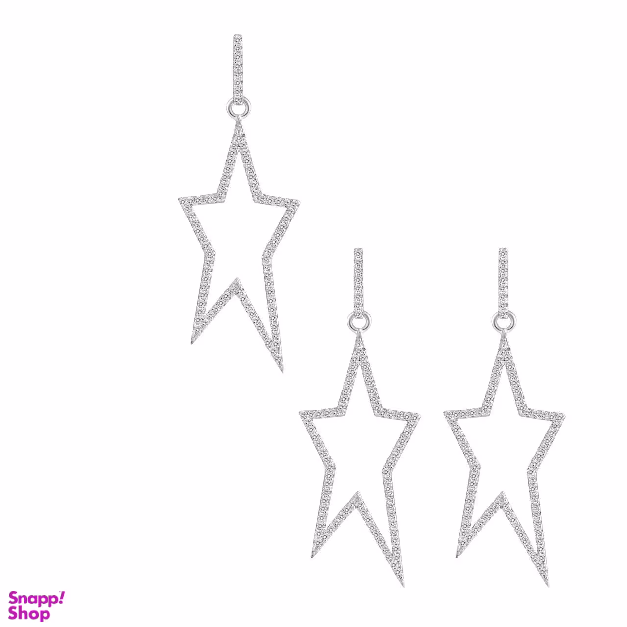 نیم ست نقره زنانه اقلیمه (Eghlimeh) کد NN353