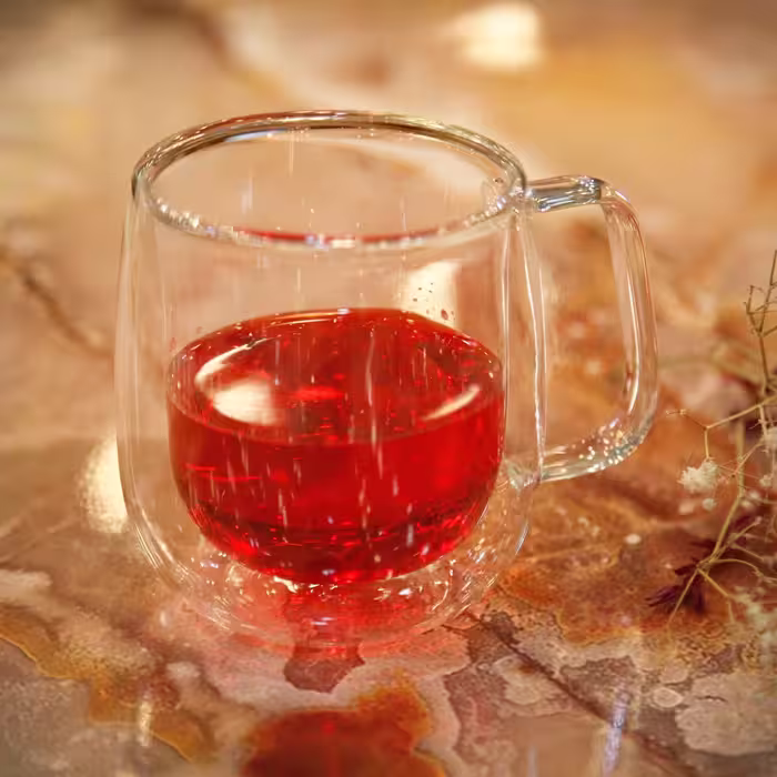 لیوان دوجداره دسته دار آسا