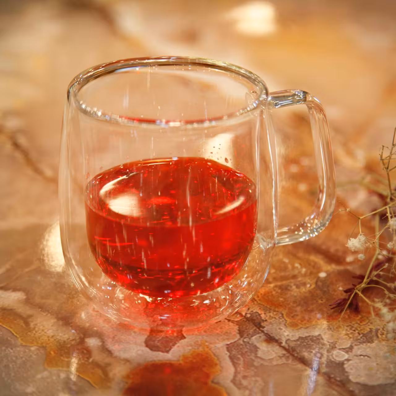 لیوان دوجداره دسته دار آسا