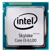 Intel Skylake Core i3-6100 CPU Tray