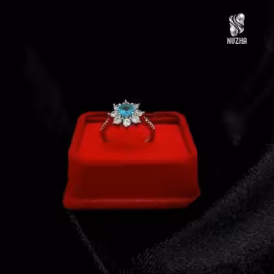 انگشترنقره زنانه کدanz1093