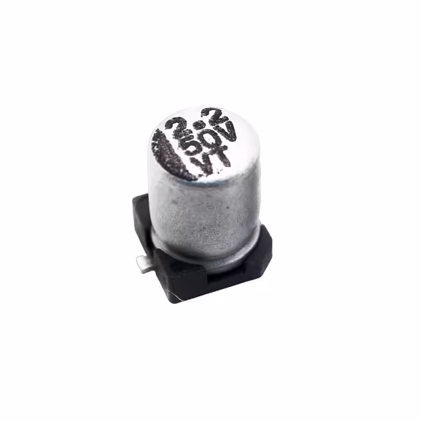 خازن SMD الکترولیت 2.2 میکرو فاراد 50 ولت