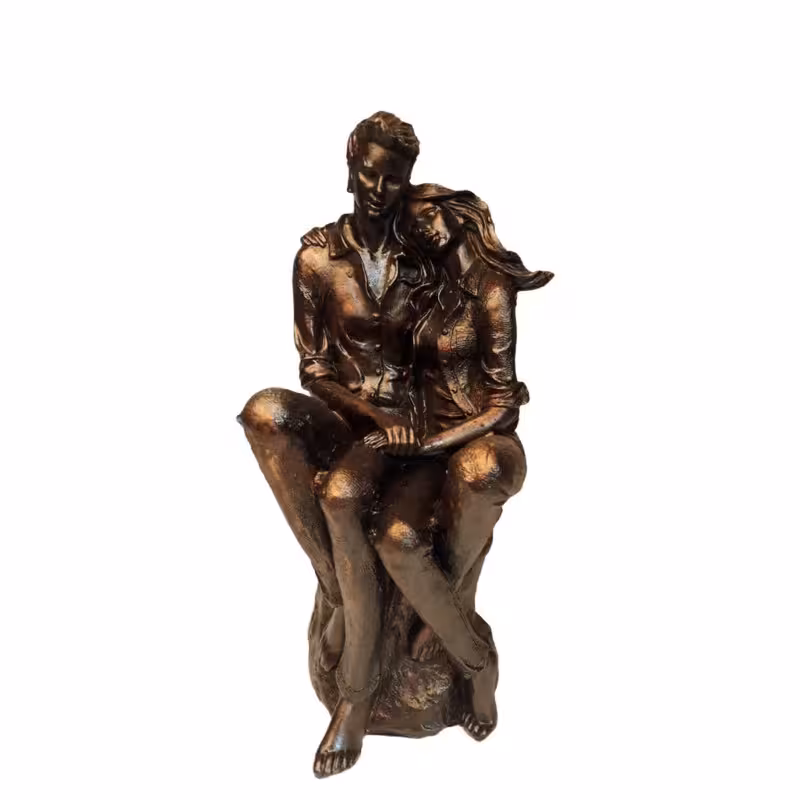 مجسمه مدل زن و مرد عاشق