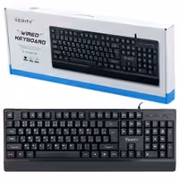 کیبورد سیمدار Silent Verity V-KB6131