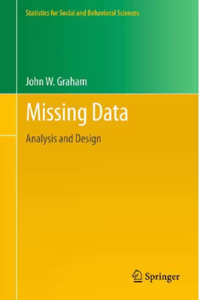خرید و دانلود نسخه کامل کتاب Missing Data: Analysis and Design