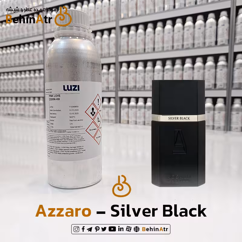 عطر سیلور بلک – آزارو